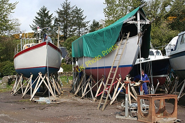 Photo 6"x4" Ardfern Yacht Centre Ardfern c2009 P1