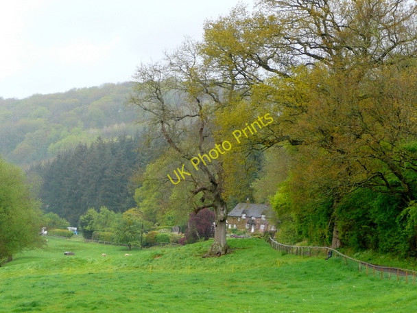 Photo 6"x4" View to Lyndor Cottages Hole-in-the Wall c2009