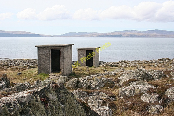 Photo 6"x4" Huts on the Rocks Keillmore c2009