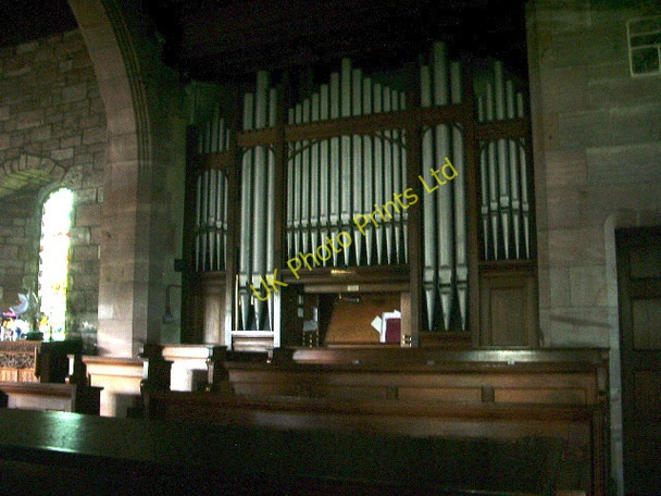 Photo 6"x4" St Michaels Church, Shap with Swindale, Organ Shap c2007