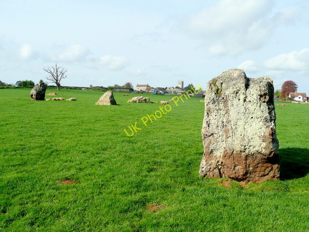 Photo 6"x4" Stanton Drew standing stones Stanton Drew c2009