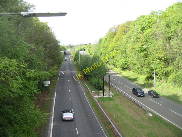 Photo 6"x4" Looking north on Ringway West Basingstoke c2009