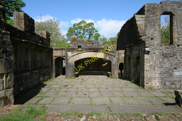 Photo 6"x4" Ruins, Wycoller Hall Trawden c2009