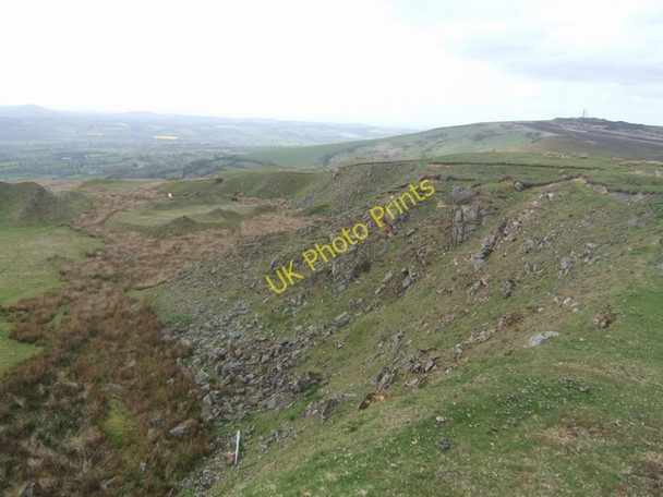 Photo 6"x4" Old quarry on Clee Burf Cockshutford c2009