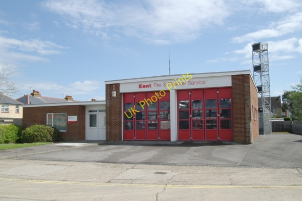 Photo 6"x4" Hythe fire station Hythe\/TR1634 c2009
