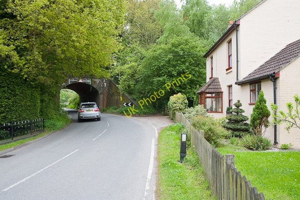 Photo 6"x4" Funtley Road passing beneath defunct railway line Fareham c2009