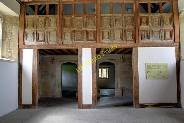 Photo 6"x4" Fiddleford Manor House: Hall and Gallery Panelling Fiddleford c2009