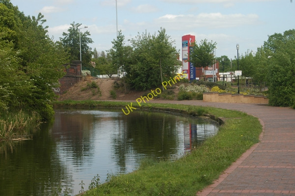 Photo 6"x4" Sharp bend on Wyrley & Essington Canal Wednesfield c2009