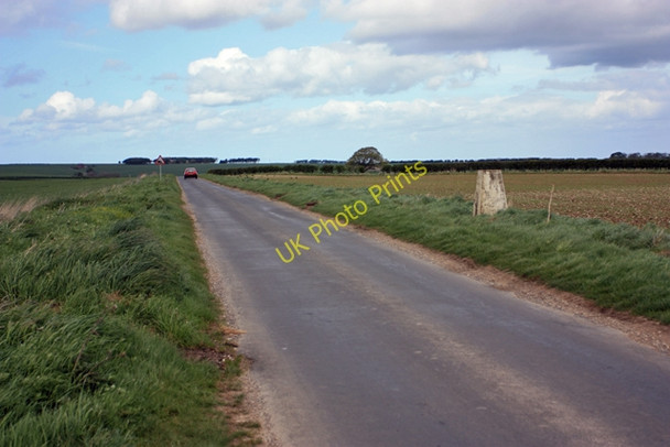 Photo 6"x4" Trig point on Nine Dikes Road Thwing c2009