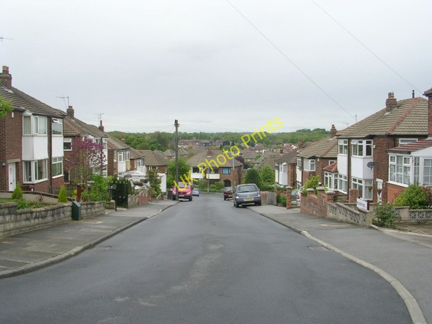 Photo 6"x4" Hillfoot Rise - Hillfoot Crescent Pudsey\/SE2233 c2009