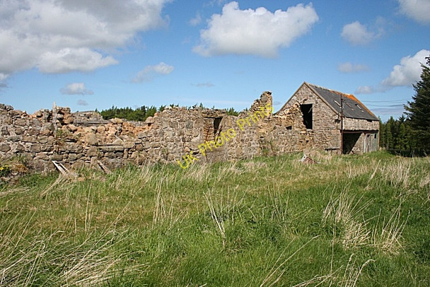 Photo 6"x4" Ruins at Moniemouies Cranloch\/NJ2858 c2009