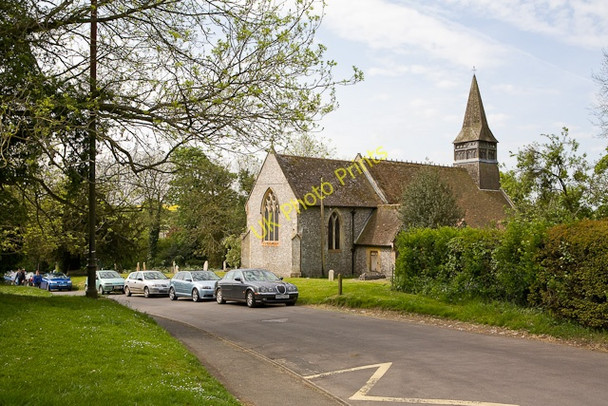 Photo 6"x4" St Michael's Church North Waltham c2009