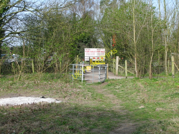 Photo 6"x4" Entrance (or exit) of the Stonelees nature reserve Richborough Port c2009