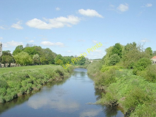 Photo 6"x4" River Wharfe - Bridge Street Tadcaster c2009