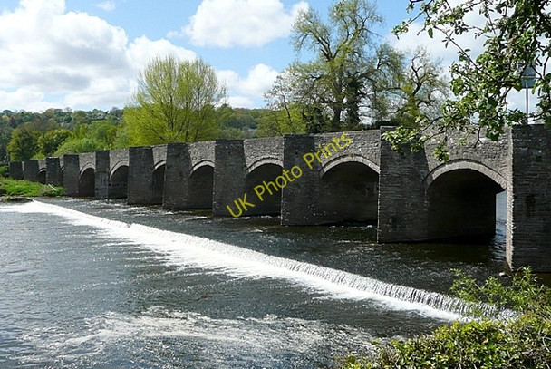 Photo 6"x4" Crickhowell Bridge Crickhowell c2009