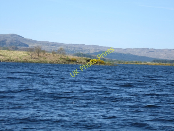 Photo 6"x4" Corner of Claish Moss jutting out into Loch Sheil Dalnabreck\/NM7069 c2009