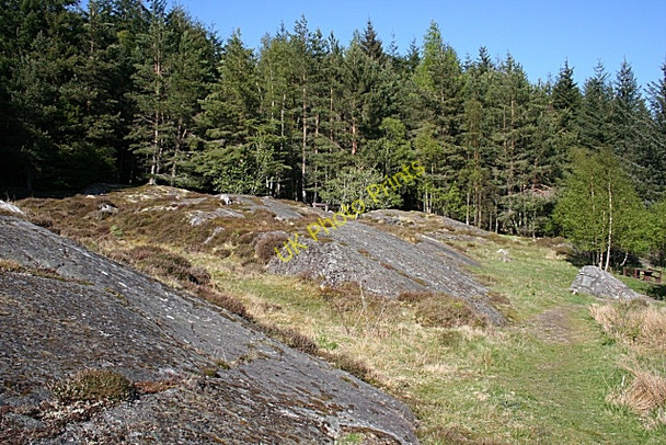 Photo 6"x4" Roches Moutonn\u00c3\u00a9es Gaich\/NJ0125 c2009