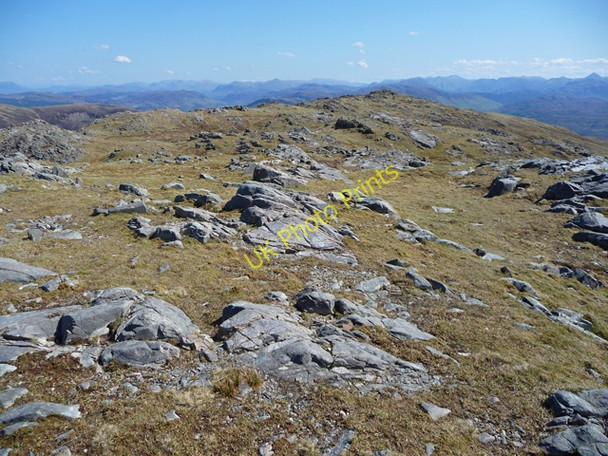 Photo 6"x4" Summit of Ben Aslak Kylerhea\/Caol Reatha c2009