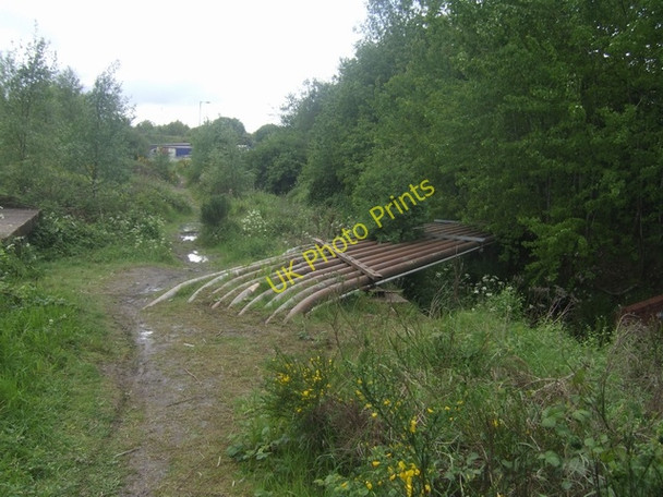 Photo 6"x4" Pipes crossing the Sneyd Brook Darlaston c2009