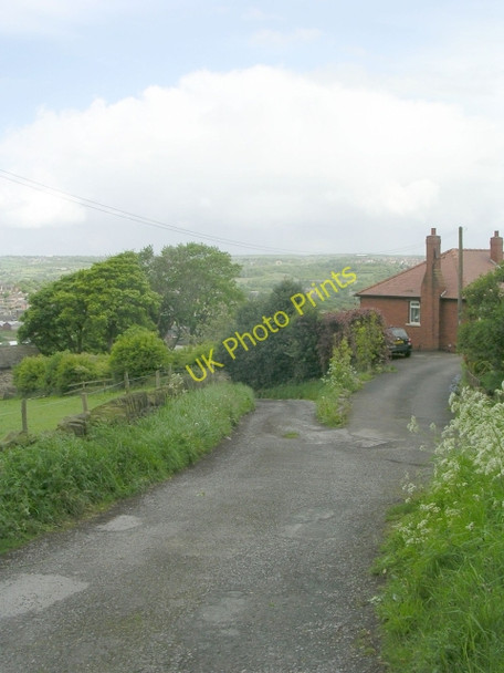 Photo 6"x4" Footpath - Halifax Road Cleckheaton c2009