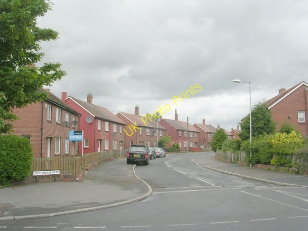 Photo 6"x4" Fifth Avenue West - Second Avenue Cleckheaton c2009