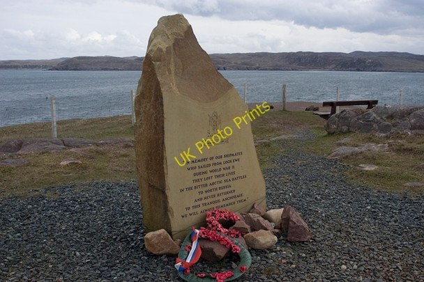 Photo 6"x4" Russian convoy memorial Cove\/NG8090 c2009