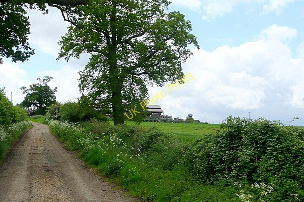Photo 6"x4" Track to Great Park Farm Beech Hill\/SU6964 c2009