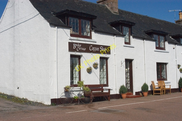 Photo 6"x4" Bridge coffee shop Poolewe Pool Crofts c2009
