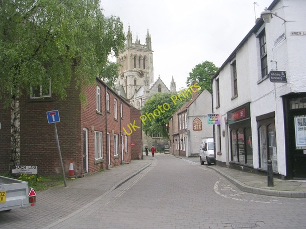 Photo 6"x4" Church Lane - Church Hill Selby c2009
