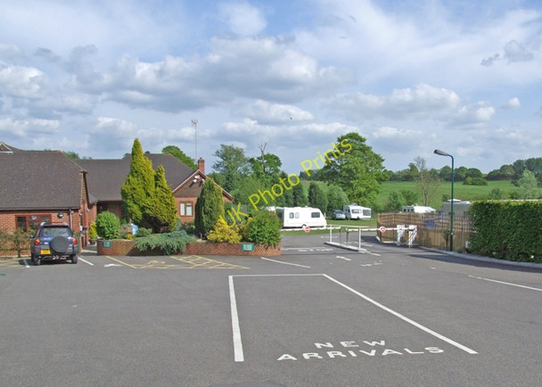 Photo 6"x4" Site entrance Ashbank\/TQ8253 c2009