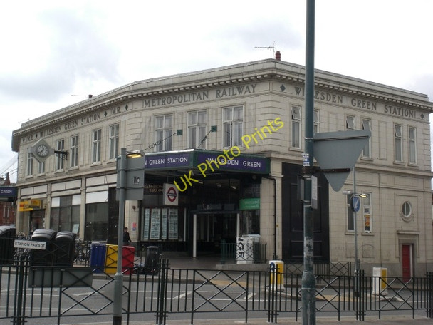 Photo 6"x4" Willesden Green Underground Station, Walm Lane NW2 Willesden c2009