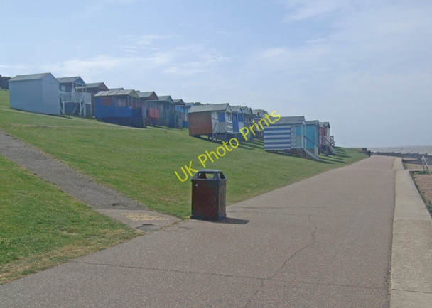 Photo 6"x4" Beach Huts Whitstable c2009
