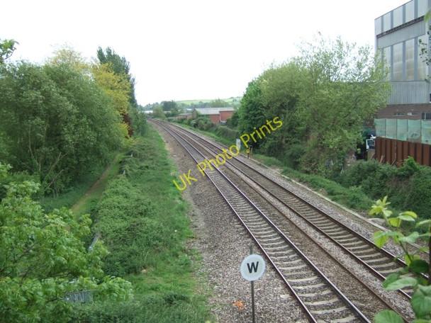 Photo 6"x4" Railway line in Marsh Barton, Exeter Exeter c2009