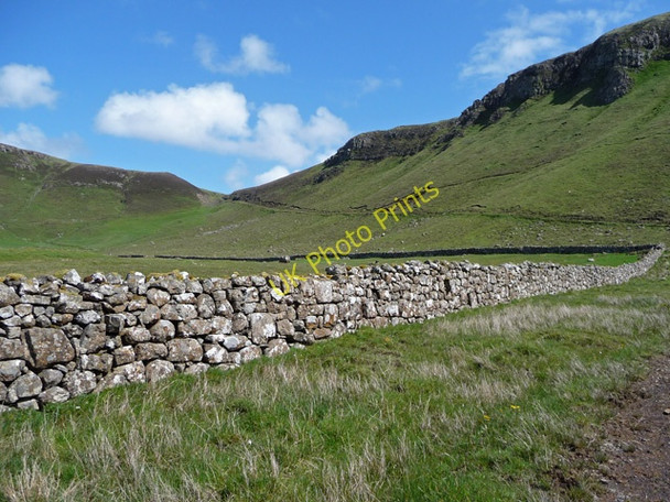 Photo 6"x4" Drystane wall Linicro \/ Lionacro c2009