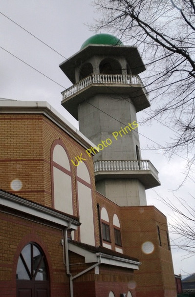 Photo 6"x4" Brickwork on Central Mosque of Brent, Station Parade NW2 Willesden c2009