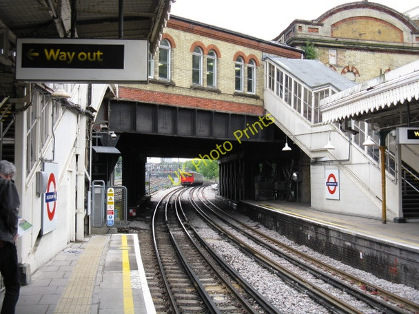 Photo 6"x4" Westbourne Park Station - Looking East Kensal Town c2009