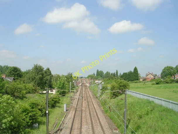 Photo 6"x4" View from Footbridge near South Elmsall Station South Elmsall c2009 P1