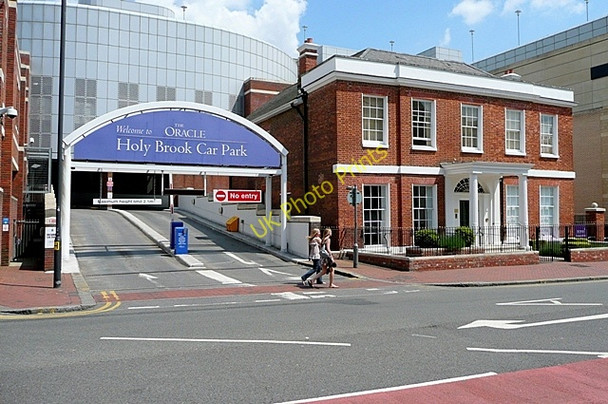 Photo 6"x4" Holybrook car park and Seven Bridges House Reading c2009