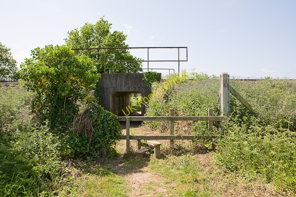 Photo 6"x4" Bridge taking footpath through railway embankment Botley\/SU5113 c2009