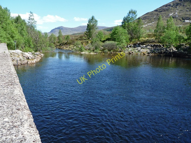 Photo 6"x4" River Moriston Carn na h-Ulach c2009
