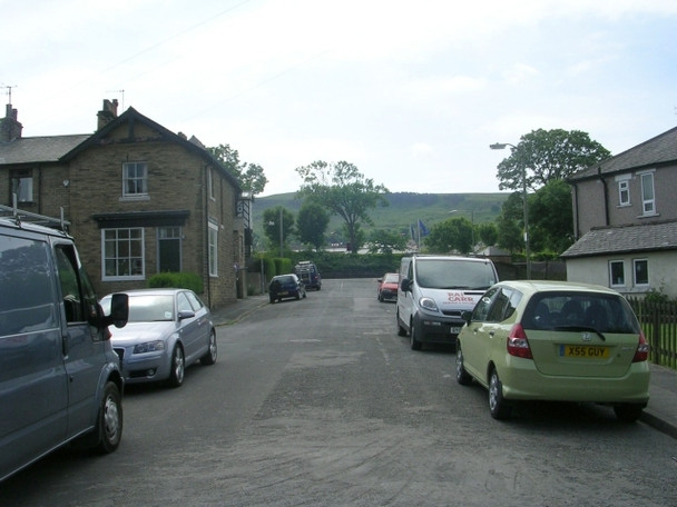 Photo 6"x4" Bath Street - viewed from Riverside Ilkley c2009