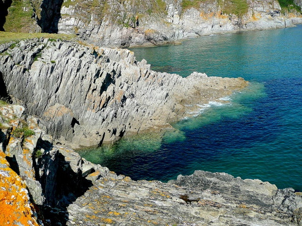 Photo 6"x4" Rocky coastline Kingston\/SX9051 c2009