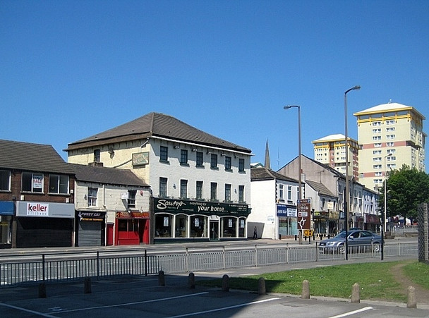 Photo 6"x4" Kirkgate view Wakefield\/SE3320 c2009
