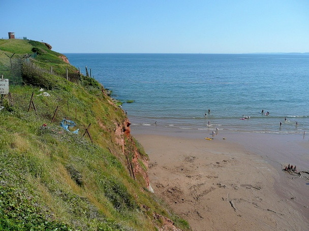 Photo 6"x4" East end of Sandy Bay Littleham\/SY0281 c2009