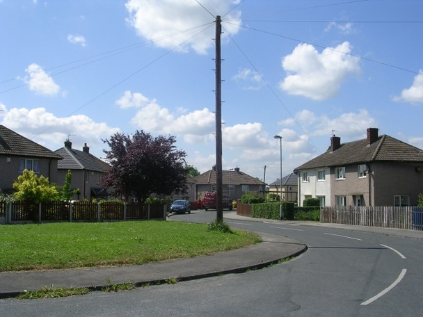 Photo 6"x4" Newall Crescent Hemsworth\/SE4213 c2009