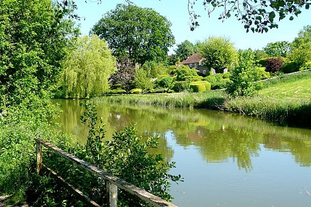 Photo 6"x4" Approaching Kintbury Kintbury c2009