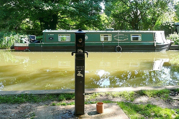 Photo 6"x4" Kintbury water point Kintbury c2009