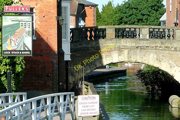Photo 6"x4" Below Newbury Lock Newbury\/SU4767 c2009
