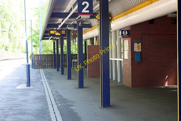 Photo 6"x4" University station - platform 2 Bournbrook c2009
