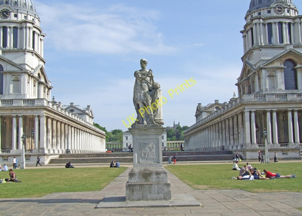 Photo 6"x4" George the Second Greenwich\/TQ3977 c2009